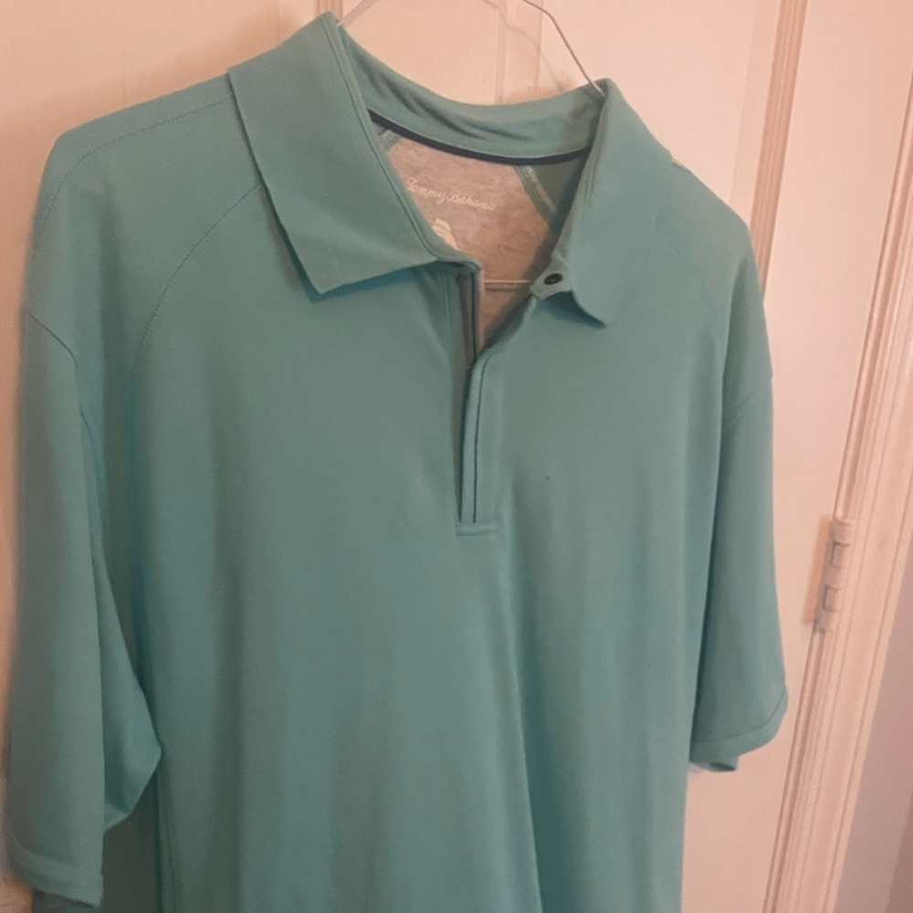 Tommy Bahama Zip Up Short Sleeve